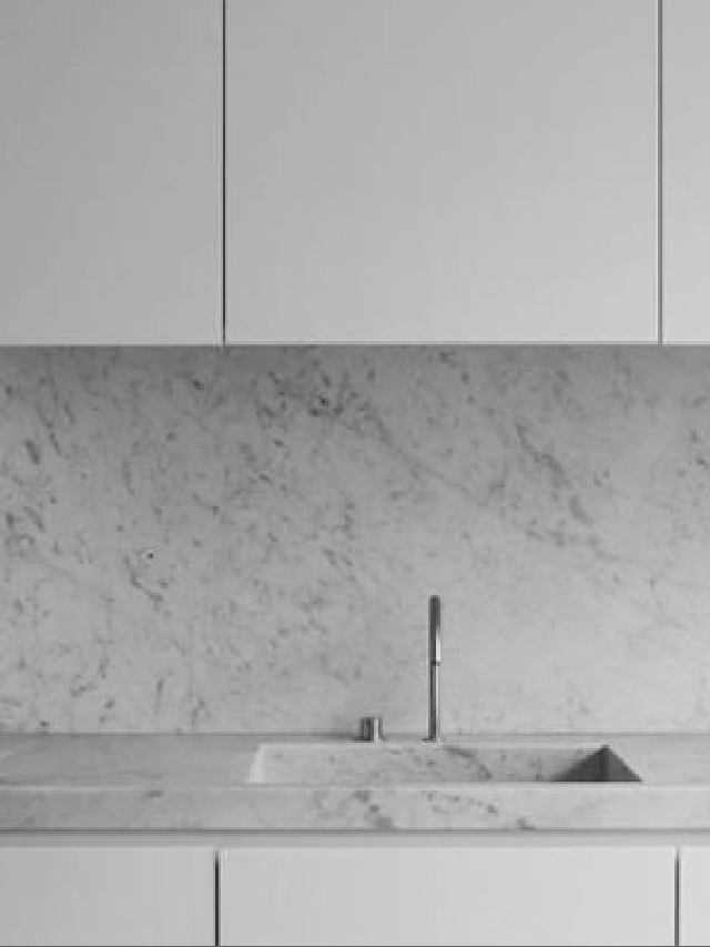 Trend Alert Integrated Marble Kitchen Sinks Remodelista Web Story