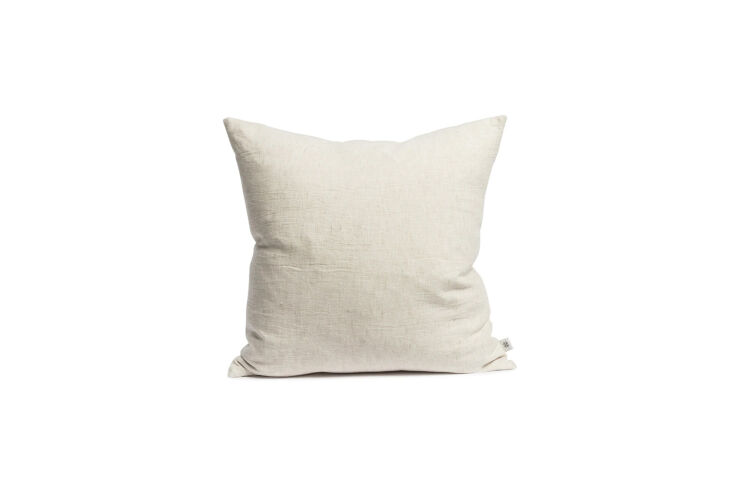 by molle linen cushion sea shell 17