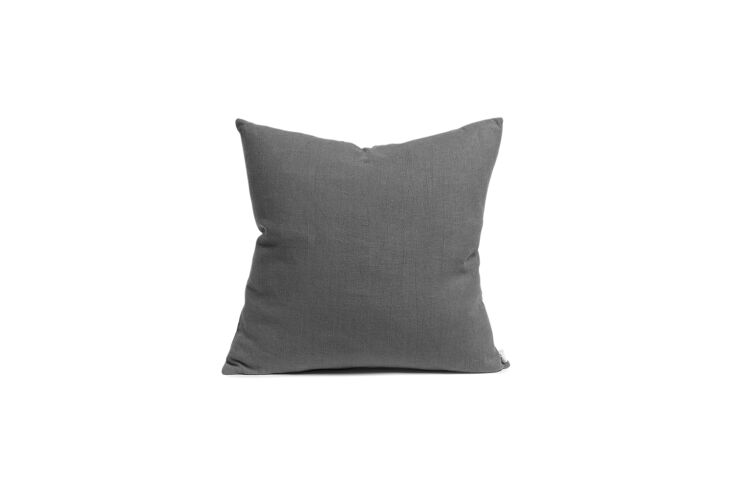 by molle linen cushion slate 16