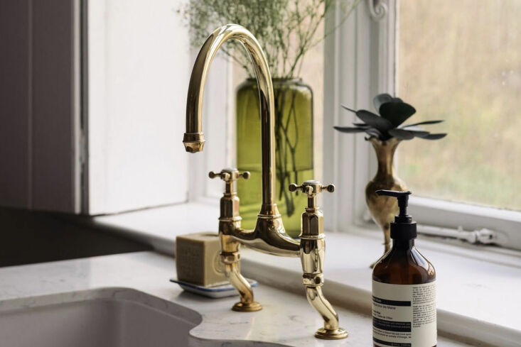 devol aged brass ionian tap 6