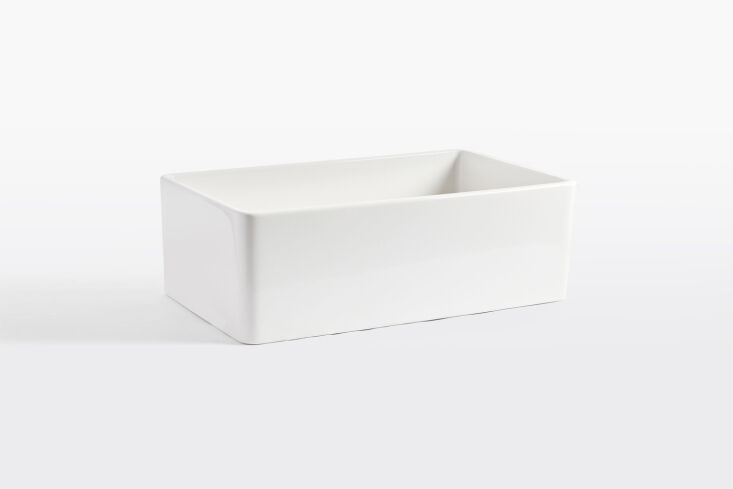 rejuvenation frost fireclay single kitchen sink 276