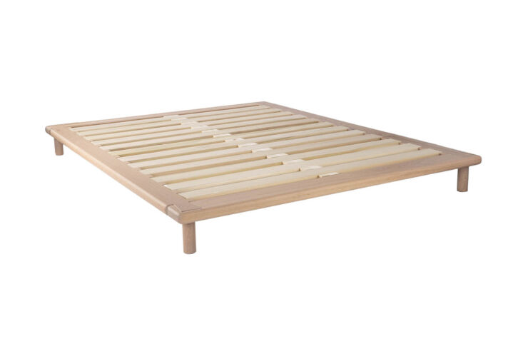 wilbur davis studios platform bed solid white oak 53