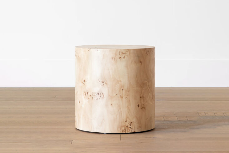 mcgee & co. burl wood side table 5