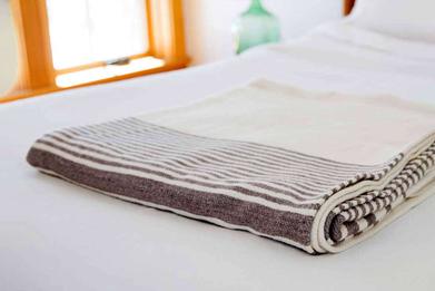 Everyday Cotton Throw  Swans Island Company - Woven in Maine