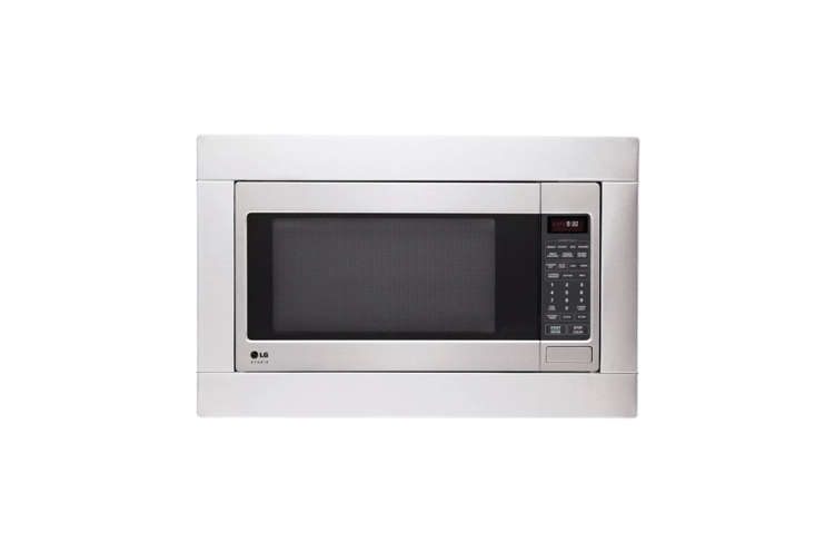 Lg built in microwave online with trim kit