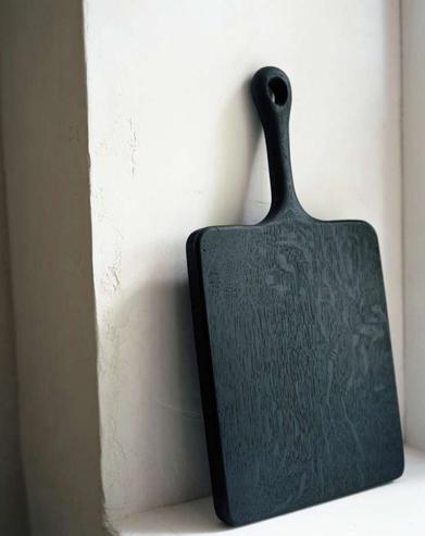 Black Wood Cutting Board Collection