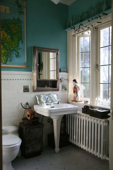 Design Sleuth: 5 Bathroom Mirrors with Shelves - Remodelista