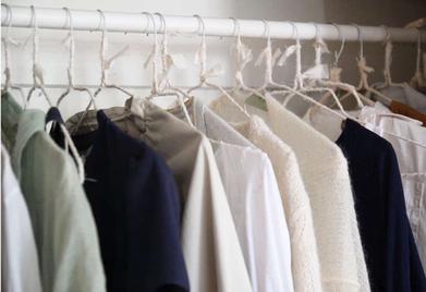 Upgrade Your Closet With DIY Cloth-Wrapped Clothes Hangers