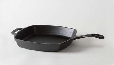 12 in Black Cast Iron Pan by Lodge at Fleet Farm