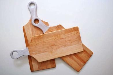 Cutting Board with Beech Wood - Hole for Hanging