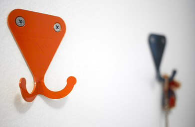 Colorful Metal Wall Hooks That Will Help You Stay Organized