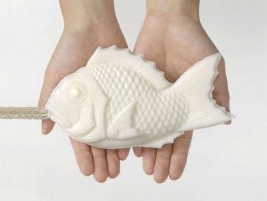 Realistic Fish Soap On A Rope