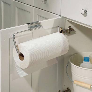 Paper Towel Holder Under Cabinet, With Magnetic Bulletin Board, No