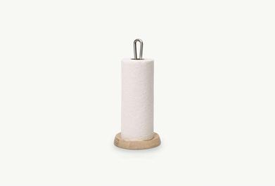 DIY: A Genius (and Glamorous) Paper Towel Holder - Remodelista