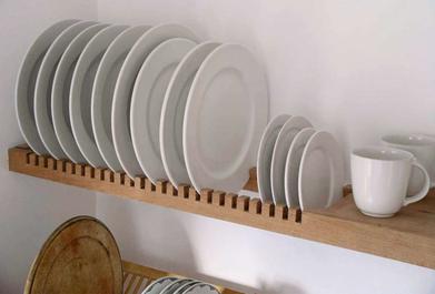 10 Easy Pieces: Wall-Mounted Plate Racks - Remodelista  Wall mount plate  rack, Plates on wall, Plate rack wall