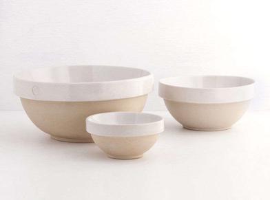 Farmhouse Pottery Handmade Ceramic Batter Bowl in Stoneware on Food52