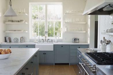 6 dreamy blue kitchens for this spring - Daily Dream Decor