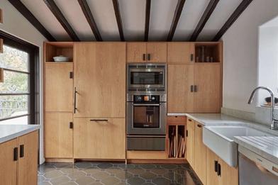 How to Raise Your Kitchen Cabinets to the Ceiling Story - Wildfire Interiors