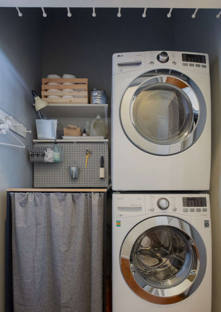Putting litter box in laundry room sale