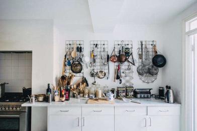 Aha! Hack: A Simple Under-Counter Shelf for Most Frequently Used Dishes -  The Organized Home