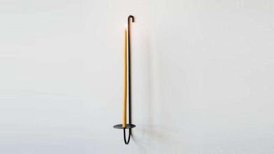 Iron Wall Candle Holder — The Curated Home
