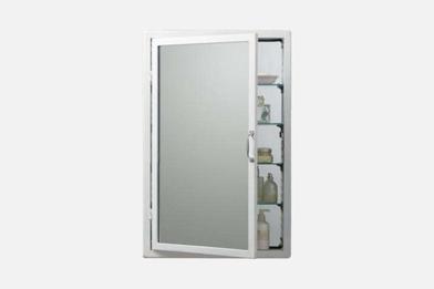 Renovators Supply 24 Stainless Steel Medicine Cabinet Mirrored Wall Mount