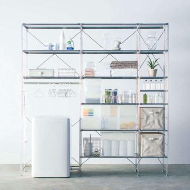 MUJI Stainless Steel Hang Type Bottle Rack