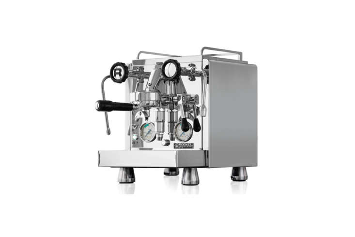 the rocket espresso giotto evoluzione r58 dual boiler espresso machine has, as  20