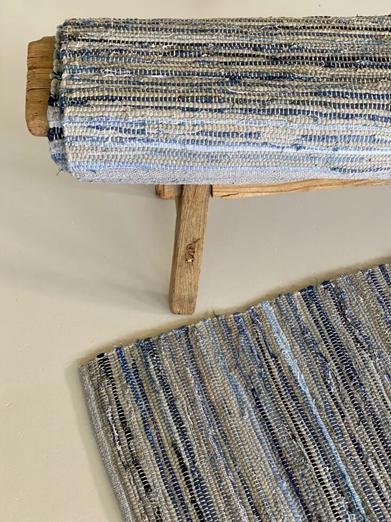 rag rug braided rag rug, shabby, boho,reclaimed/recycled materials