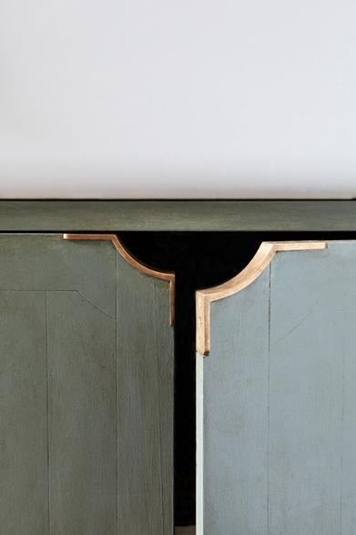 Gareth Pull Handle - Medium, Cast Copper — Mark Lewis Interior Design