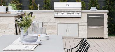 How to Incorporate a Regular Grill into an Outdoor Kitchen - Mr Appliance