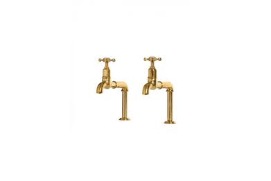 deVOL Aged Brass Mayan Taps