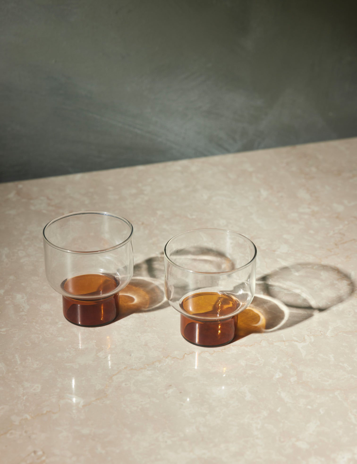 Object of Desire: Hand-Blown Glassware in Amber Hues