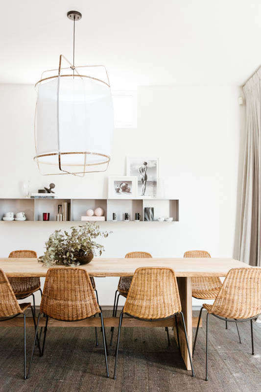 High/Low: Floaty Linen Pendant Light - Remodelista