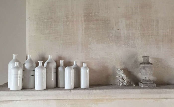 Made in a Barn in France: Justine Lacoste's Poetic White Porcelain - Remodelista