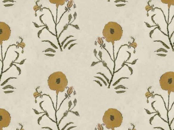 Wayne Pate Indian Summer Linen Designer Fabric by the Yard