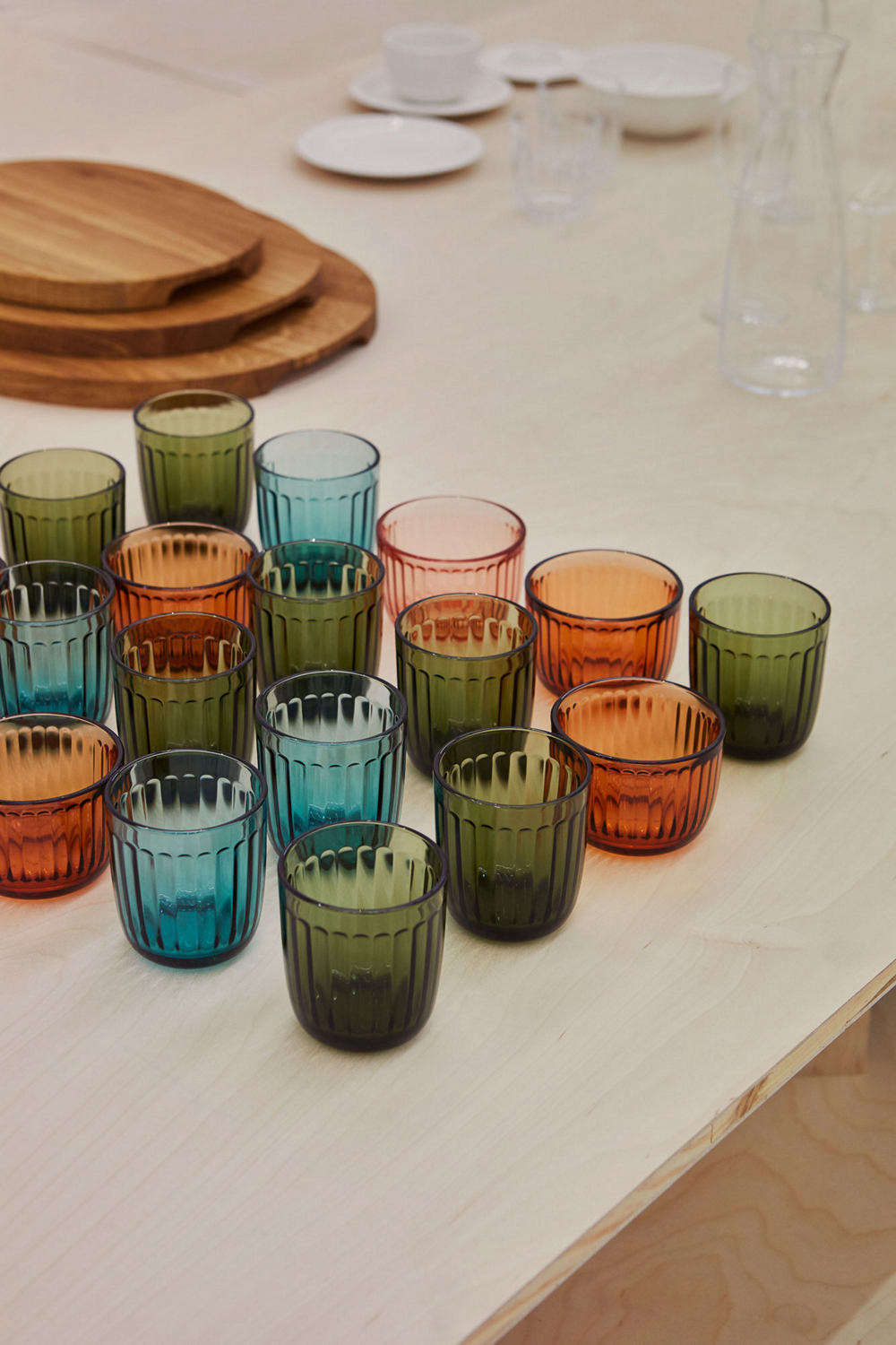 Mix-and-Match Colorful Glassware from Scandi Company Iittala - Remodelista