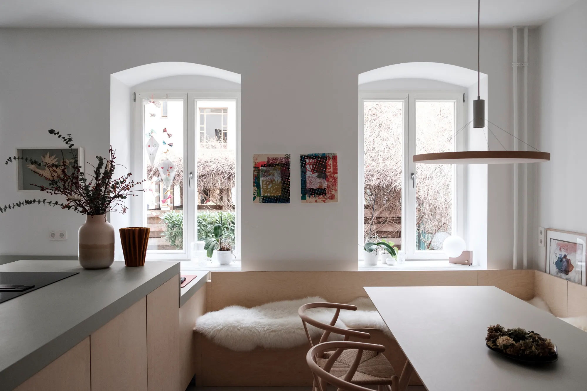 A Bright Berlin Kitchen with a Subdued Palette by Studio Oink: Kitchen of the Week