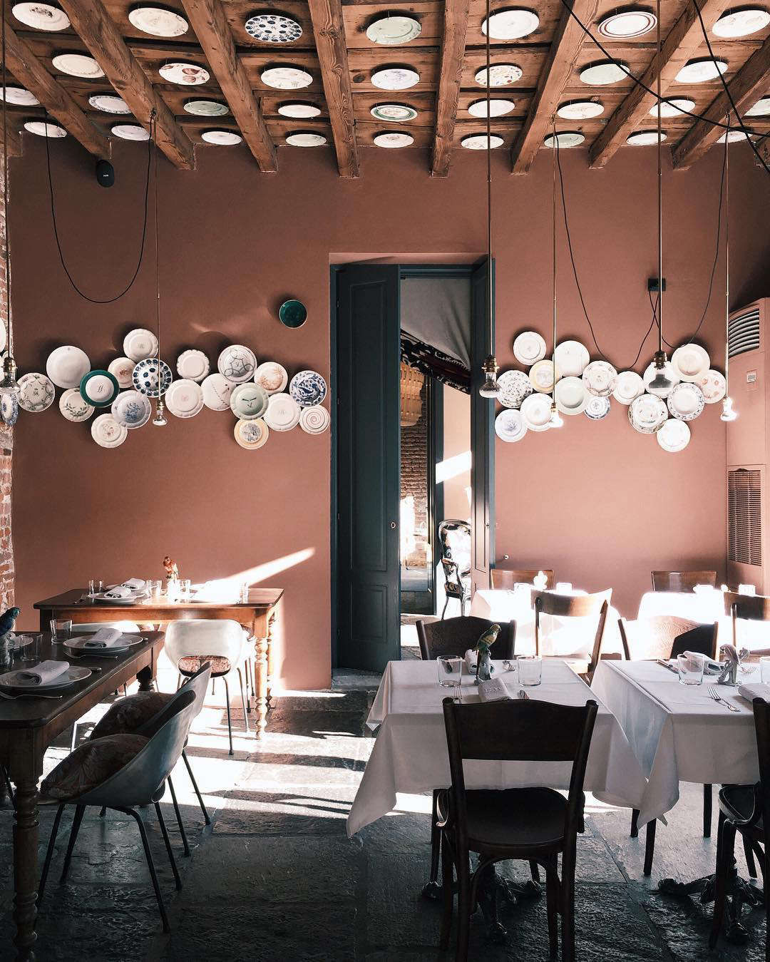 Bugandé Cafe: A Moody, Eccentric Restaurant in Milan - Remodelista