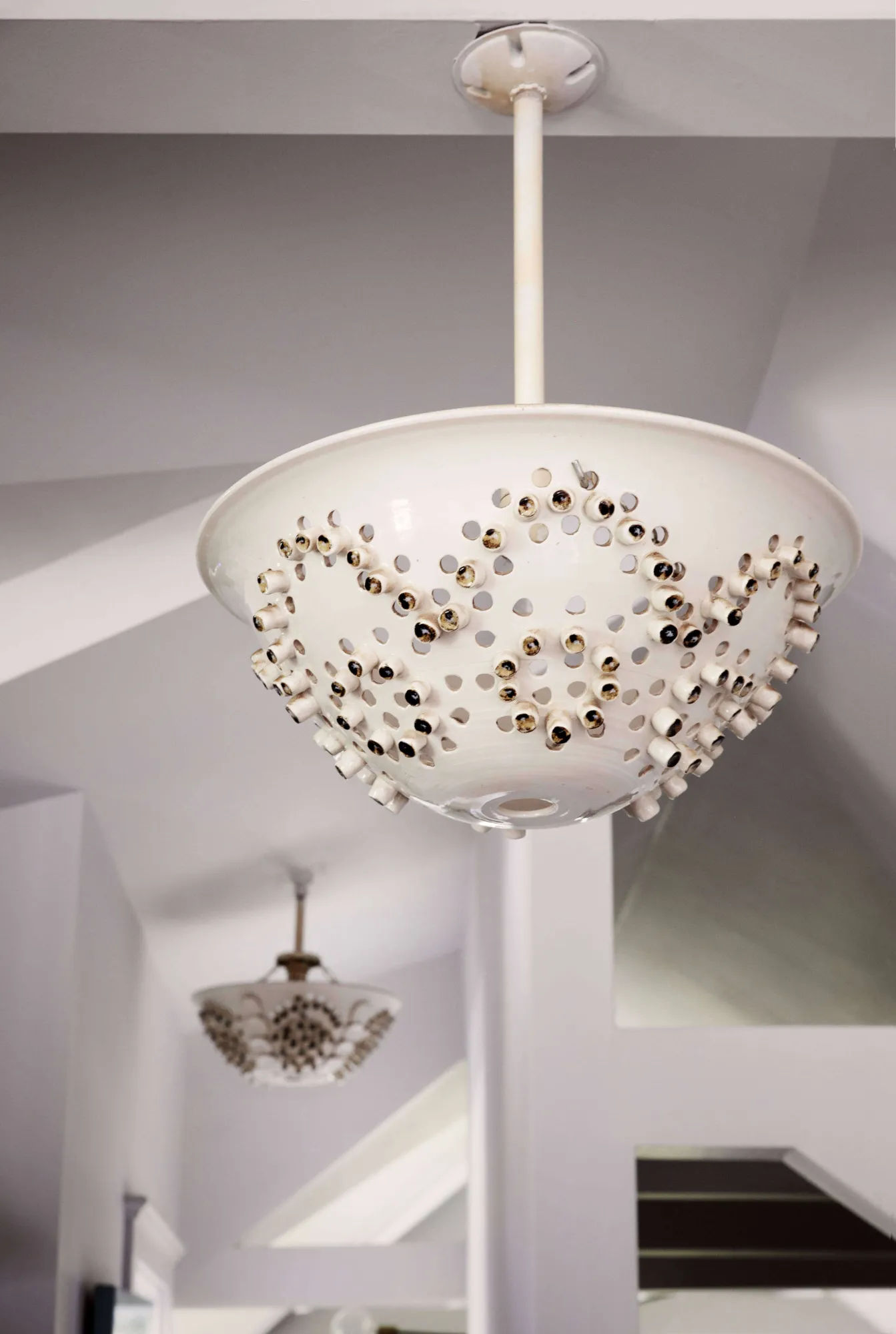 DIY Idea: Colander as Light Fixture - Remodelista