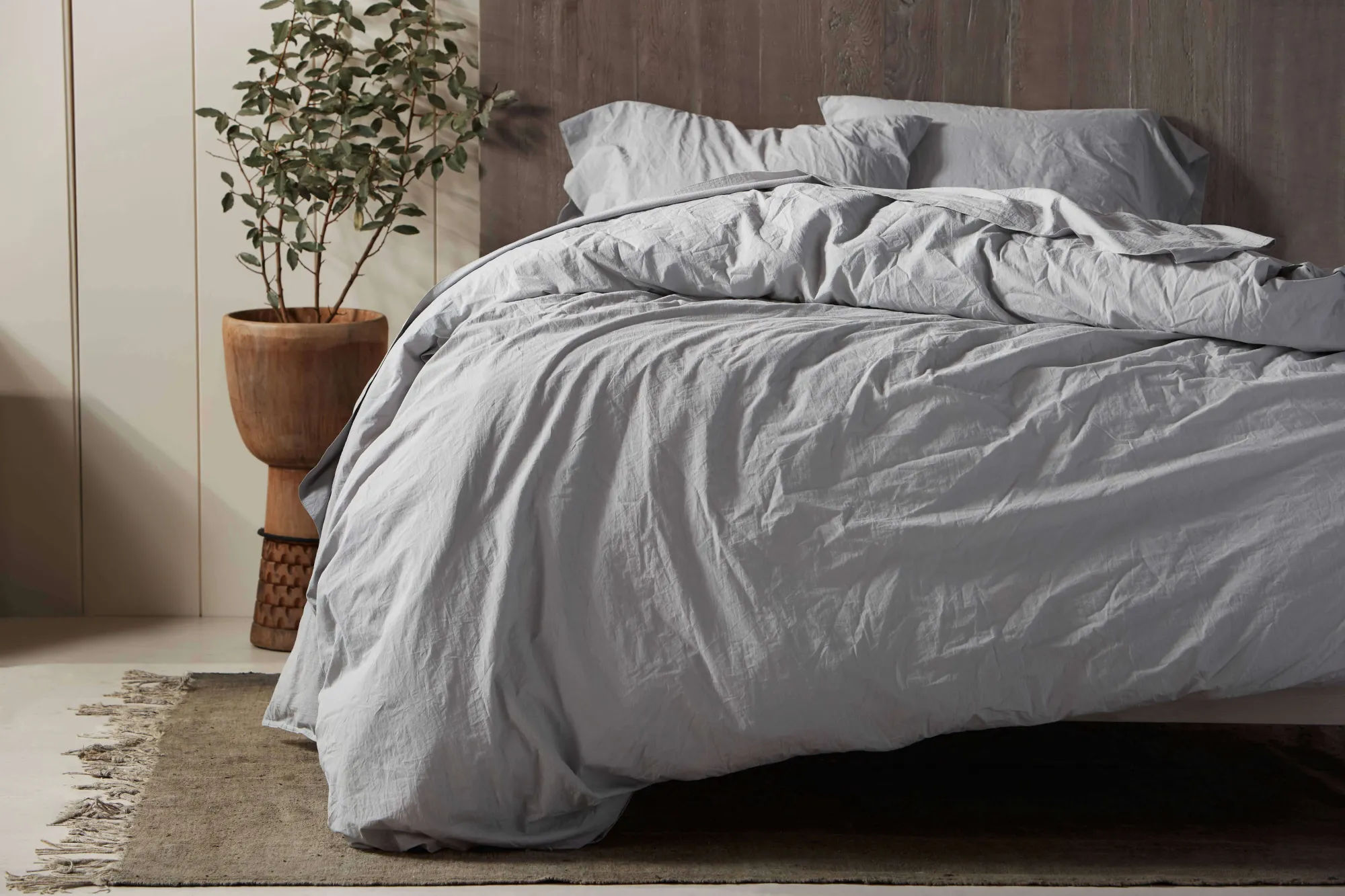 Enter to Win a Crinkled Percale Bedding Set from Coyuchi's New Spring Collection