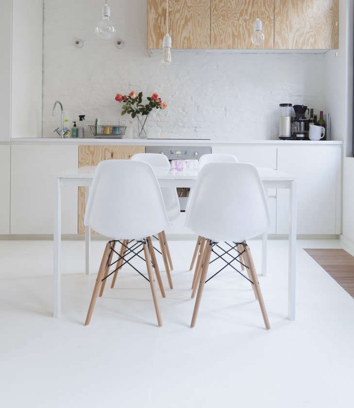 Painted Plywood—The Best Budget Wood Floor: Remodeling 101 - Remodelista