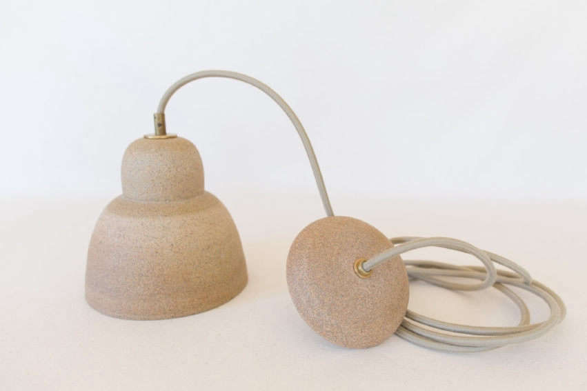 Object of Desire: Julie Cloutier Stoneware Pendant Lamp - Remodelista