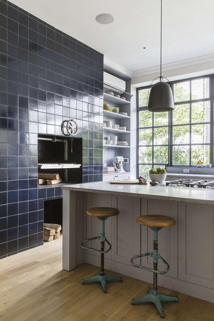 Steal This Look: An Industrial Kitchen in Brooklyn, Wood-Fired Grill Included - Remodelista