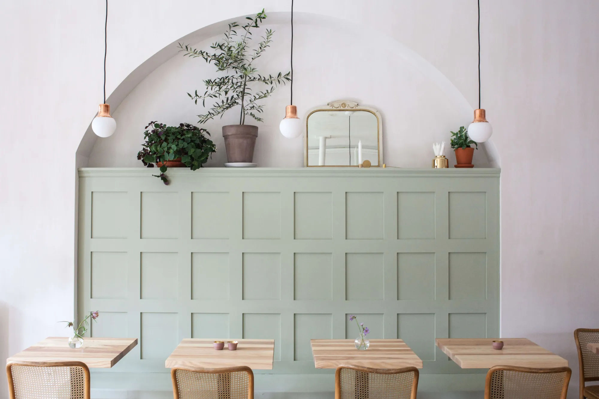 Mjölk Made: A Canadian Cafe Gets a Scandi Revamp from Toronto's Cult Design Couple - Remodelista