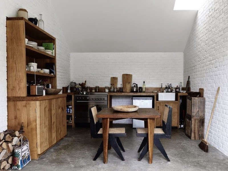 Steal This Look: An English Kitchen with a Rustic-Modern Edge - Remodelista