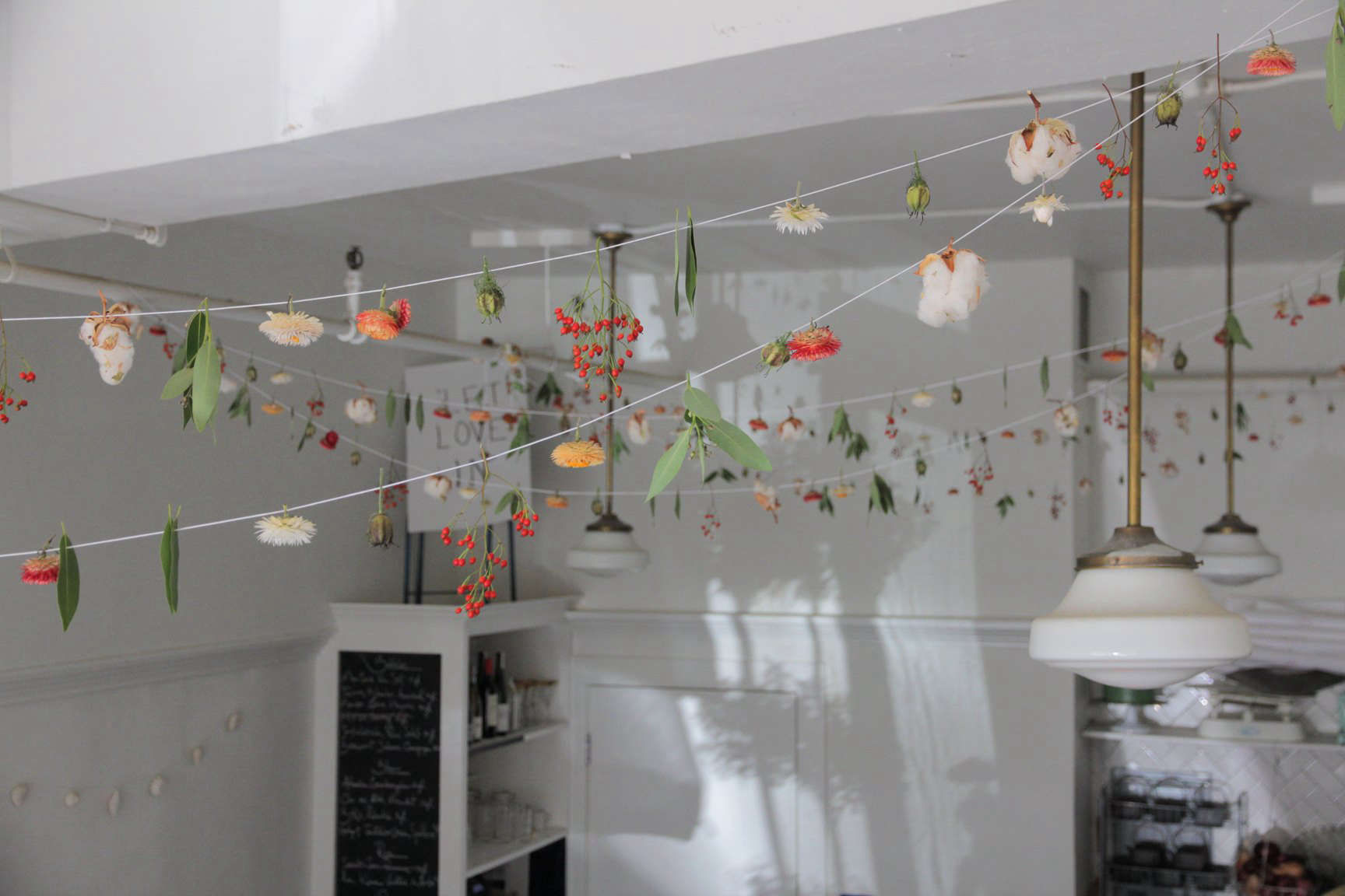 DIY: An Artful Botanical Garland by Måurice in Portland, OR - Remodelista