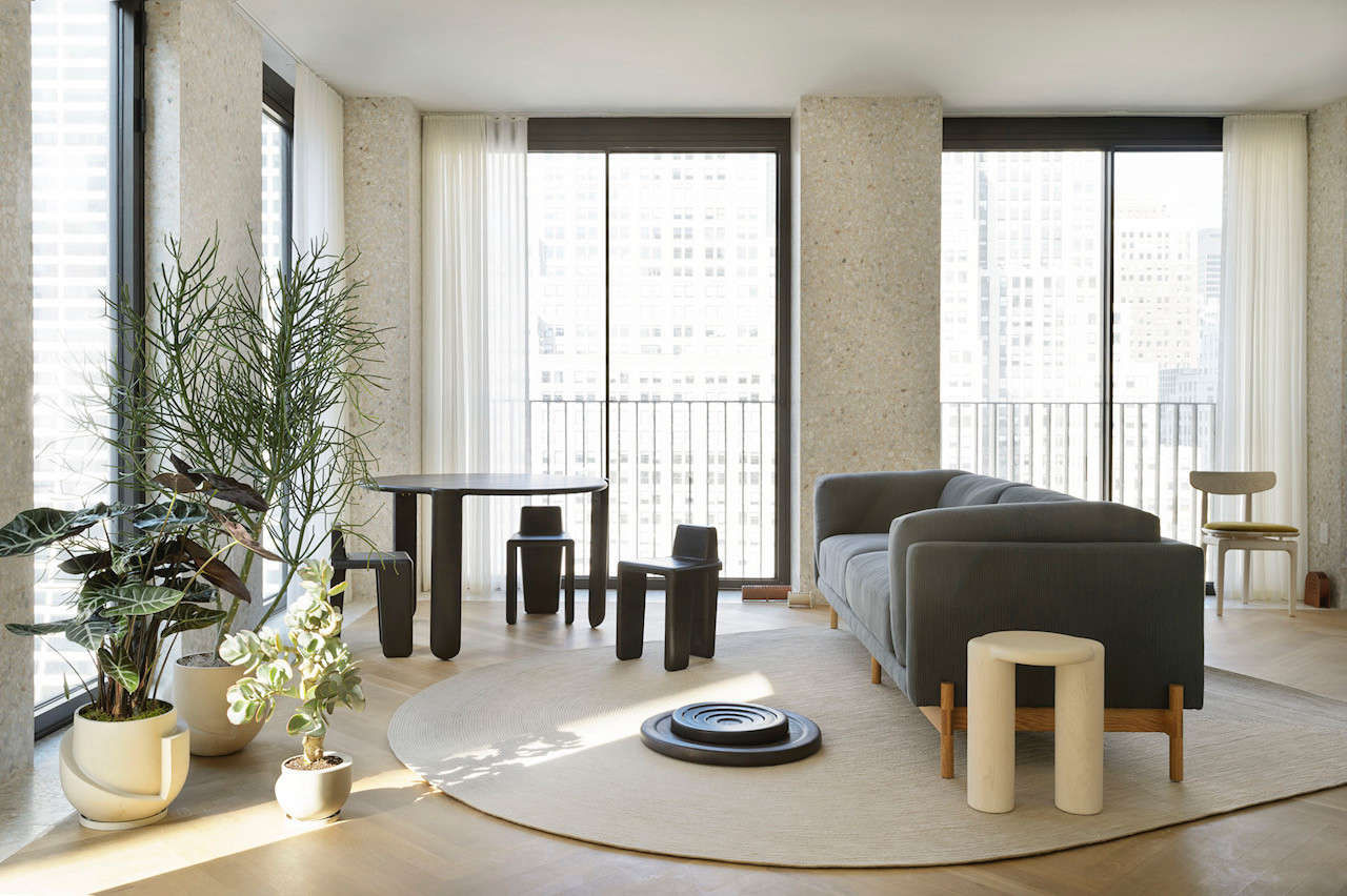 Material Interiors: A Shoppable Penthouse Pop-Up in New York