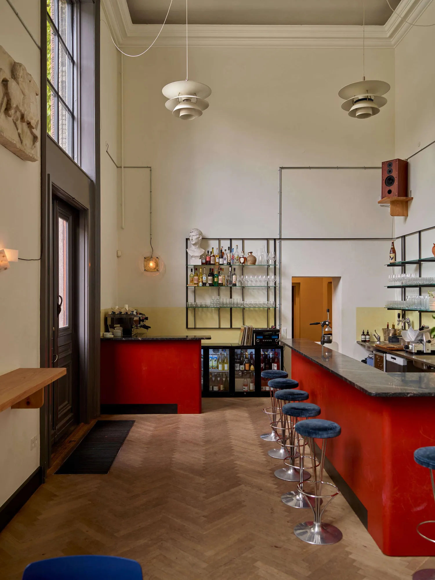 Reinventing the Museum Café: Apollo Bar & Kantine in Copenhagen - Remodelista