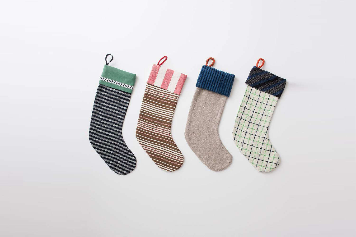 Mantel Trimmings: 7 Favorite Holiday Stockings - Remodelista